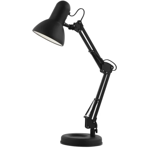 Globo Bordlampe Famous med tre ledd, svart| Kontorbelysning|Bordlamper