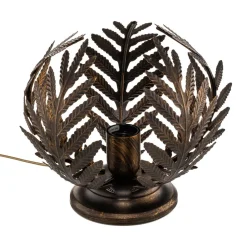 ONLI Bordlampe Felce som bregne i bronse, høyde 24 cm| Bordlamper