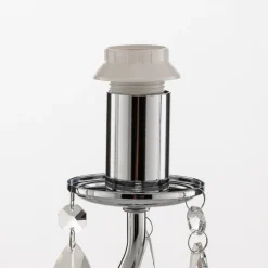 ONLI Bordlampe Jacqueline, 1 lyskilde, hvit| Bordlamper