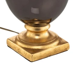 ONLI Bordlampe Mozart i speilgrå/gull| Bordlamper