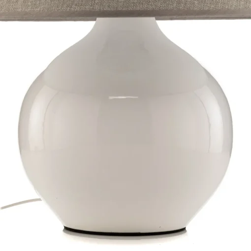 ONLI Bordlampe Sfera, høyde 53 cm, hvit/grå Online