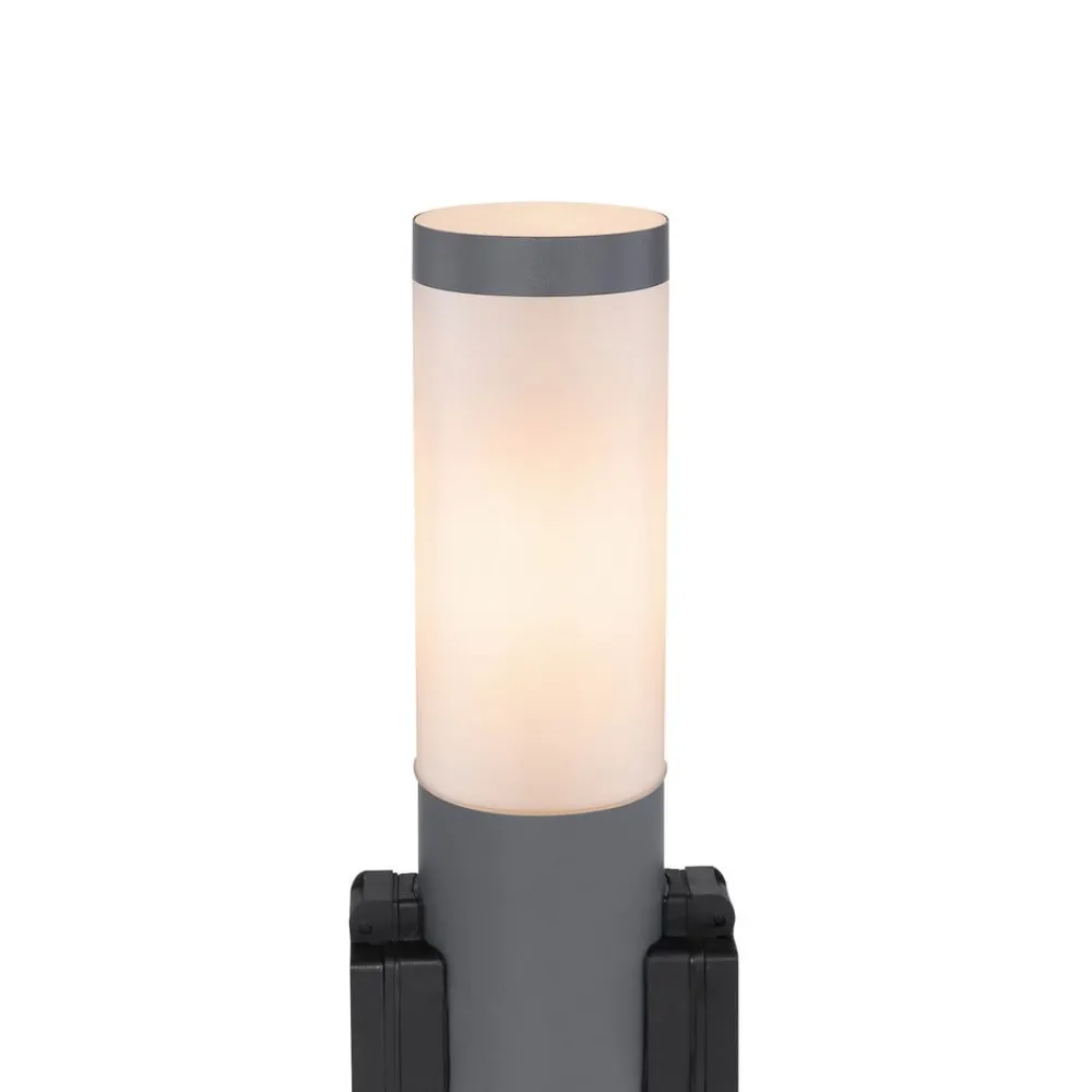 Globo Boston gulvlister, med stikkontakter| Sokkellamper