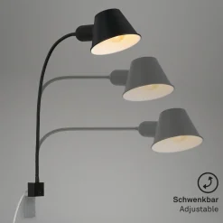 Briloner Brello vegglampe, skruefeste, svart Sale