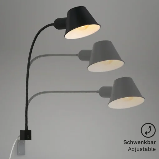 Briloner Brello vegglampe, skruefeste, svart Sale