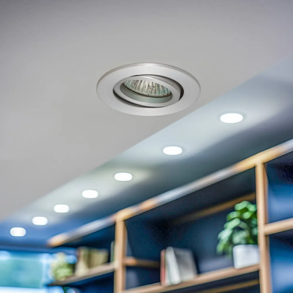 BRUMBERG 0063 downlight, rund, aluminium| Butikkbelysning|Kontorbelysning