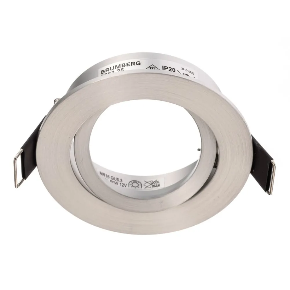 BRUMBERG 0063 downlight, rund, aluminium| Butikkbelysning|Kontorbelysning
