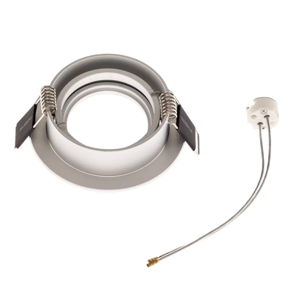 BRUMBERG 0063 downlight, rund, aluminium| Butikkbelysning|Kontorbelysning