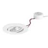 BRUMBERG BB23 innfelt IP65 RC driver rund hvit| Butikkbelysning