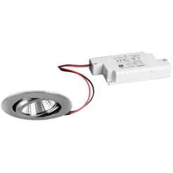 BRUMBERG BB03 innfelt RC driver kantet krom| Butikkbelysning|Downlights