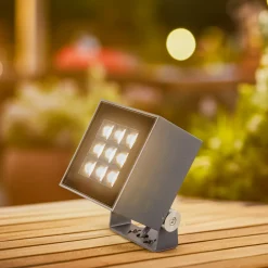 BRUMBERG Blokk LED utenpåliggende spotlight for utendørs bruk 11x11cm Sale