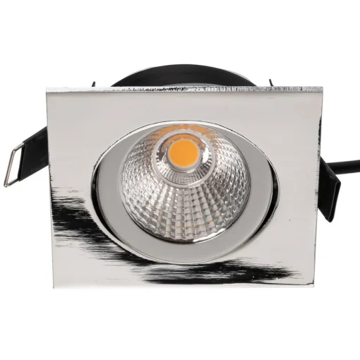 BRUMBERG downlight IP65 kantet stillbar krom Hot