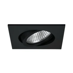 BRUMBERG innfelt spot Tirrel-S, GU10 fatning, matt svart| Butikkbelysning|Downlights