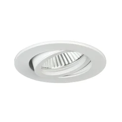 BRUMBERG innfelt spot Tirrel-R, GU10, strukturhvit New