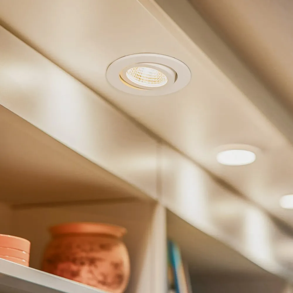 BRUMBERG LED-downlight, 38° rundt hvit 2 700 K| Butikkbelysning|Downlights