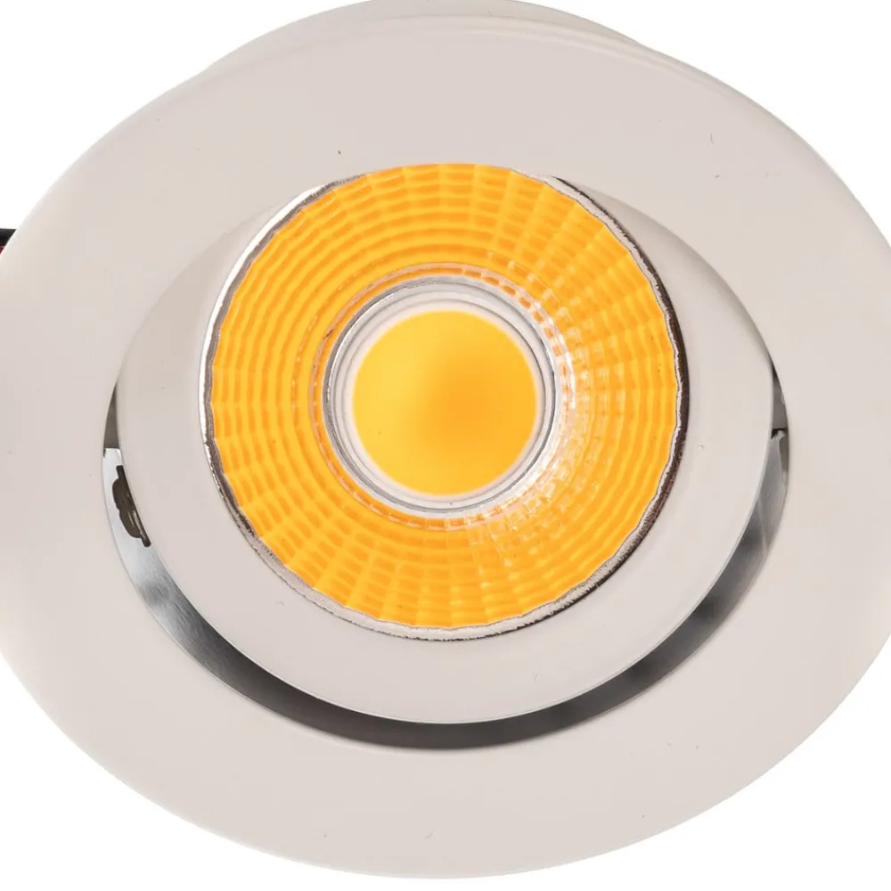 BRUMBERG LED-downlight, 38° rundt hvit 2 700 K| Butikkbelysning|Downlights
