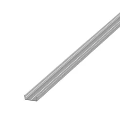 BRUMBERG One LED utenpåliggende monteringsprofil, aluminium, flat, 1 meter| Dekorasjonsbelysning