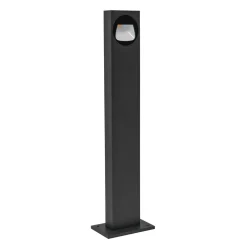 BRUMBERG Quader LED-veilampe, grafitt, IP54| Gatebelysning, Pullert Belysning