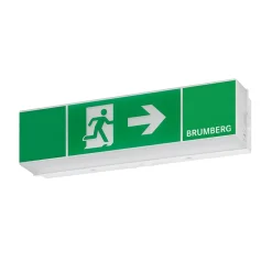 BRUMBERG Rescue One LED-nødlys, veggmontering
