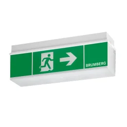 BRUMBERG Rescue One LED-nødlys, takmontert| Nødlys