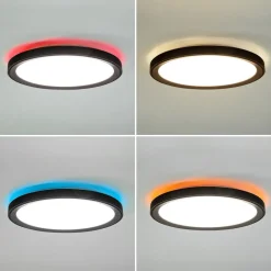 BRUMBERG Sunny Maxi LED-lampe DALI Ø55cm svart Hot