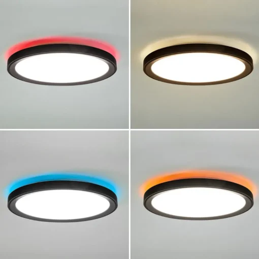 BRUMBERG Sunny Maxi LED-lampe DALI Ø55cm svart Hot