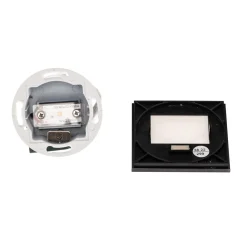 BRUMBERG Wall Kit68 downlight flat, kantet, svart Best