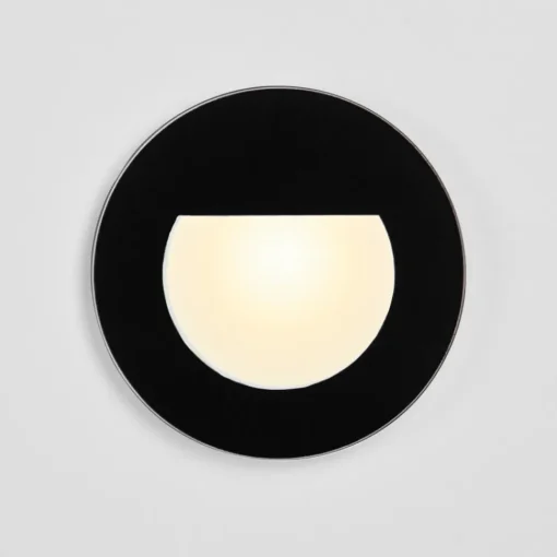 BRUMBERG Wall Kit68 lampe flat rund svart Online