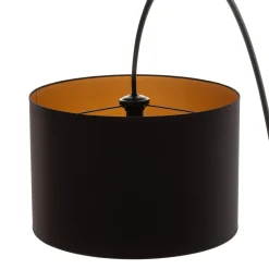 Nowodvorski Lighting Buelampe Alice med svart og gull skjerm Discount