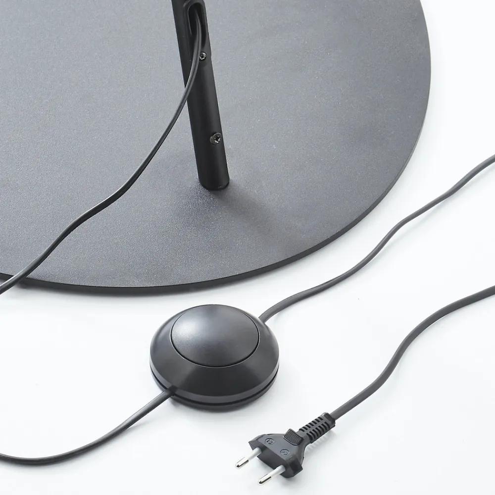 Nowodvorski Lighting Buelampe Alice med tekstilskjerm grå