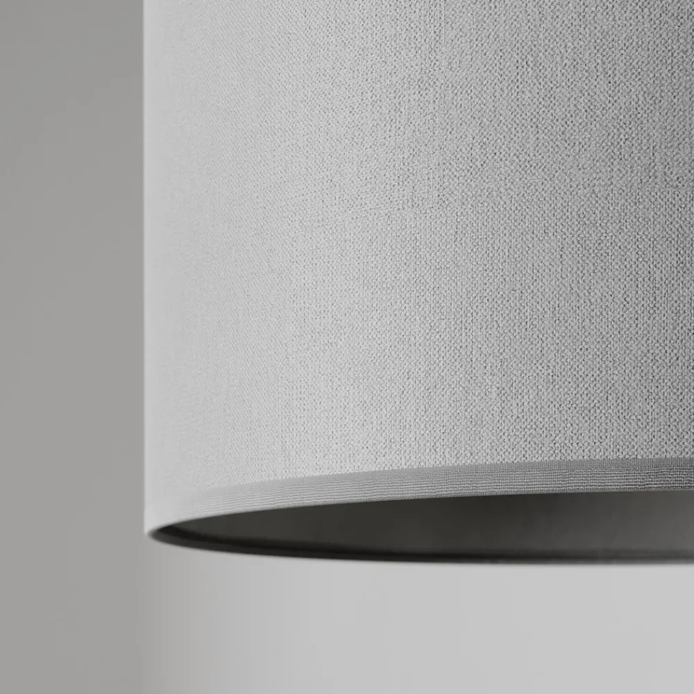 Nowodvorski Lighting Buelampe Alice med tekstilskjerm grå