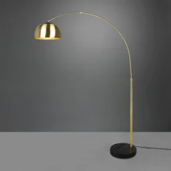 Trio Lighting Buet gulvlampe Argentina, messing Online