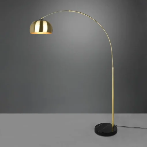 Trio Lighting Buet gulvlampe Argentina, messing Online