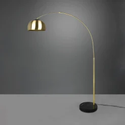 Trio Lighting Buet gulvlampe Argentina, messing Online