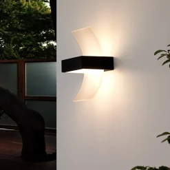 Lucande Buet LED utevegglampe Skadi| Kommersiell Utebelysning|Led-Utendørs