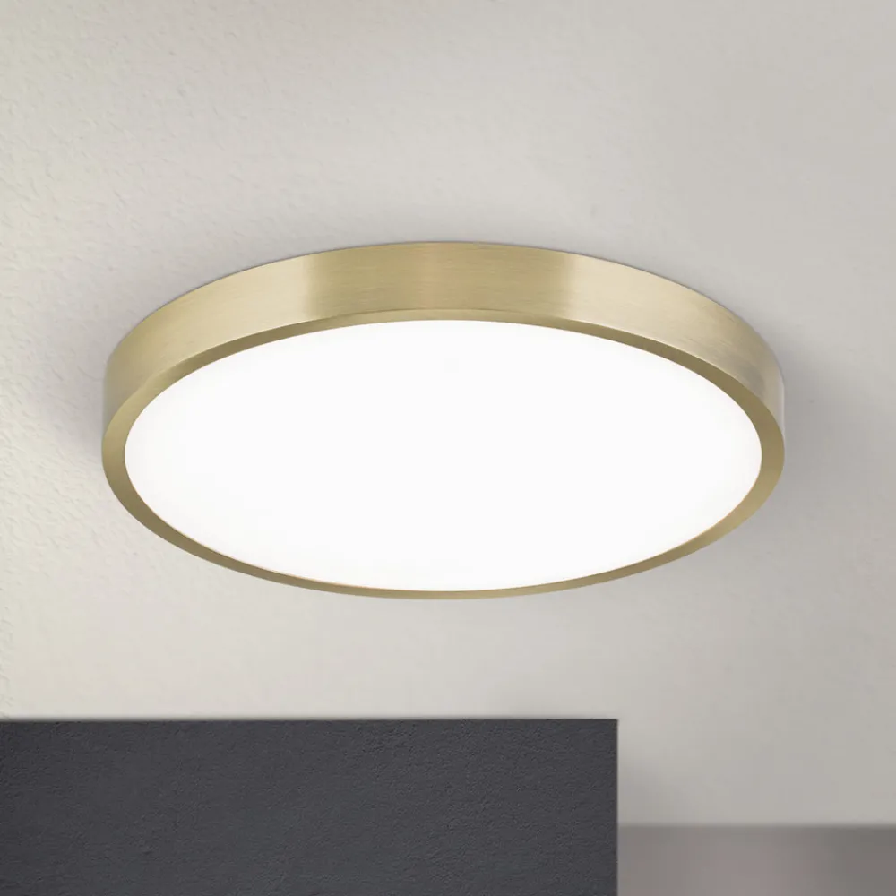 ORION Bully LED-taklampe med patinautseende, Ø 28 cm Clearance