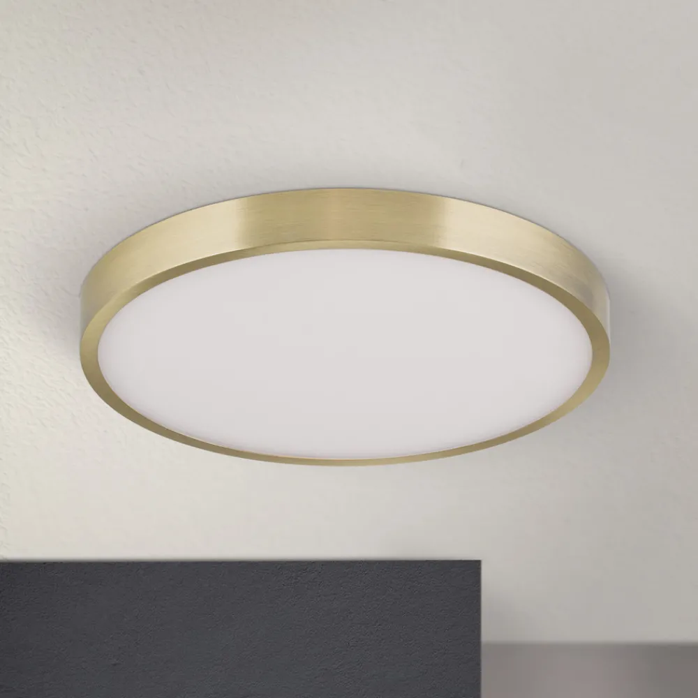 ORION Bully LED-taklampe med patinautseende, Ø 28 cm Clearance