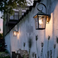Philips Buzzard myGarden - svart utendørs vegglampe Sale