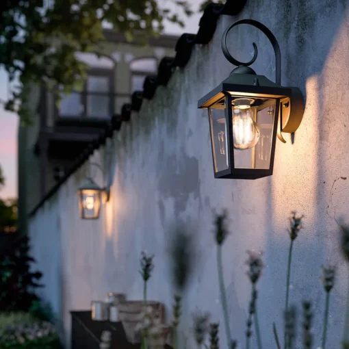 Philips Buzzard myGarden - svart utendørs vegglampe Sale