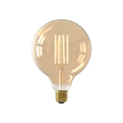 Calex E27 G80 LED 3,5W LED-filament 821 gull dim| Filament Pærer|Filament Pærer
