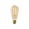 Calex E27 ST64 LED 3,5W LED filament gull 821| E27 Pærer|Dimbar Led-Pære