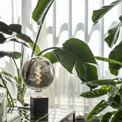 Calex Kalmar LED-pære E27 5W G200 1800K dim titan