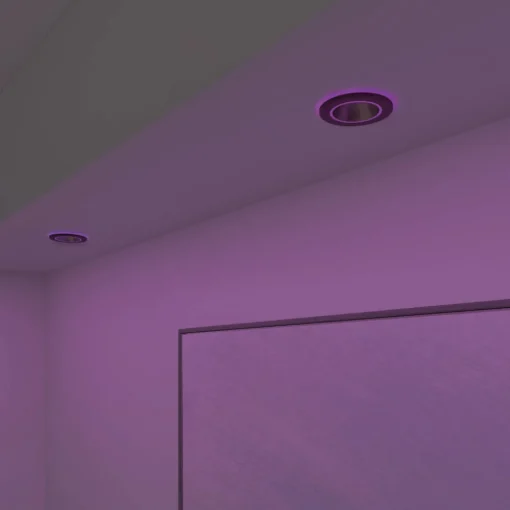 Calex Smart Halo downlight CCT RGB svart Hot