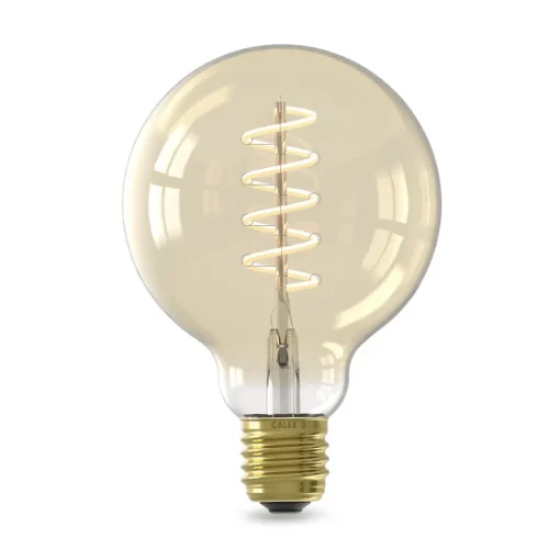 Calex Smart LED E27 7W G95 1800 - 3000 K Glødetråd 2-pak| Smarthus Lyspærer