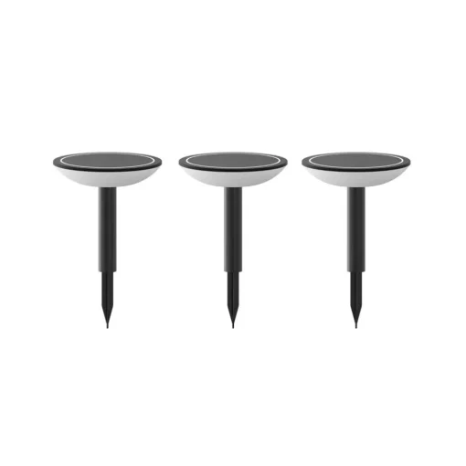 Calex Smart utendørs stiklampe med jordspyd CCT RGB 3stk