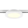 Trio Lighting Camillus LED-skinnelampe for DUOline, hvit, Ø 17 cm| Skinnesystem