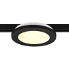 Trio Lighting Camillus LED-skinnelampe for DUOline, svart, Ø 17 cm| Skinnesystem