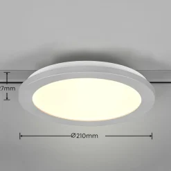 Trio Lighting Camillus LED-skinnelampe for DUOline, titan, Ø 26 cm Clearance