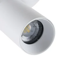 Deko-Light CAN TILT downlight, hvit, Ø 20 cm, 2 lyskilder, metall, GU10| Spotter I Tak