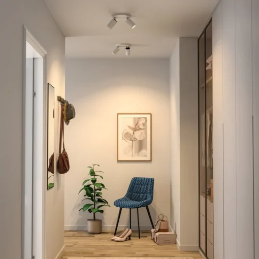 Deko-Light CAN TILT downlight, hvit, Ø 20 cm, 2 lyskilder, metall, GU10| Spotter I Tak