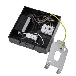 Deko-Light CAN TILT veggspot, svart, 10 x 10 cm, metall, USB-bryter| Vegglamper